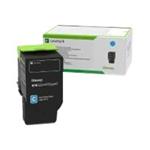 Lexmark originál toner 78C2XCE, cyan, 5000str., extra high capacity, Lexmark CS421dn, CS521dn, CS62