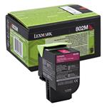 Lexmark originál toner 80C0S20, cyan, 2000str., Lexmark CX310dn, CX310n