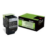 Lexmark originál toner 80C2HKE, black, 4000str., Lexmark CX410/510