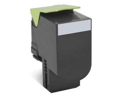 Lexmark originál toner 80C2SK0, black, 2500str., return, Lexmark CX310dn, CX310n, CX410de, CX410