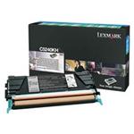 Lexmark originál toner C5240KH, black, 8000str., return, Lexmark C524