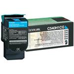 Lexmark originál toner C540H1CG, cyan, 2000str., return, high capacity, Lexmark C540, X543, X544, X