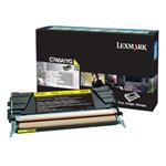 Lexmark originál toner C746A1YG, yellow, 7000str., return, Lexmark C746DN, C746DTN, C746N, C748DE,