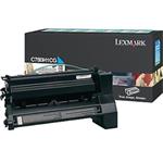 Lexmark originál toner C780H1CG, cyan, 10000str., return, Lexmark C780, C782
