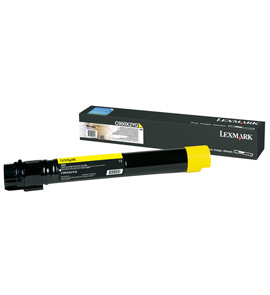 Lexmark originál toner C950X2YG, yellow, 22000str., Lexmark C950