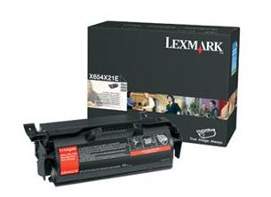 Lexmark originál toner X654H21E, black, 36000str., Lexmark X654,656,X658 X654X21E