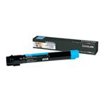 Lexmark originál toner X950X2CG, cyan, 24000str., extra high capacity, Lexmark X950, X952, X954