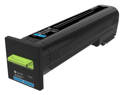Lexmark - Vysoká výtěžnost - azurová - originál - kazeta s barvivem LCCP, LRP - pro Lexmark CX820de 82K2HC0