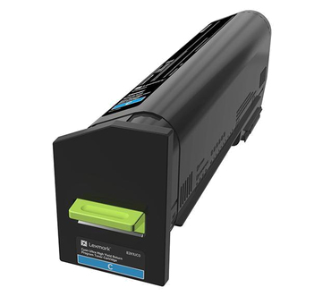 Lexmark - Vysoká výtěžnost - azurová - originál - kazeta s barvivem LCCP, LRP - pro Lexmark CX860de 82K2UC0