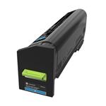Lexmark - Vysoká výtěžnost - azurová - originál - kazeta s barvivem LCCP, LRP - pro Lexmark CX860de 82K2UC0