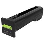 Lexmark - Vysoká výtěžnost - černá - originál - kazeta s barvivem LCCP - pro Lexmark CS820de, CS820 72K0X10