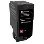 Lexmark - Vysoká výtěžnost - purpurová - originál - kazeta s barvivem LCCP, LRP - pro Lexmark CS725 74C2HM0