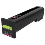 Lexmark - Vysoká výtěžnost - purpurová - originál - kazeta s barvivem LCCP - pro Lexmark CS820de, C 72K0X30