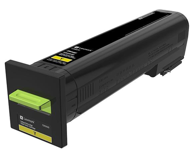 Lexmark - Vysoká výtěžnost - žlutá - originál - kazeta s barvivem LCCP - pro Lexmark CS820de, CS820 72K0X40