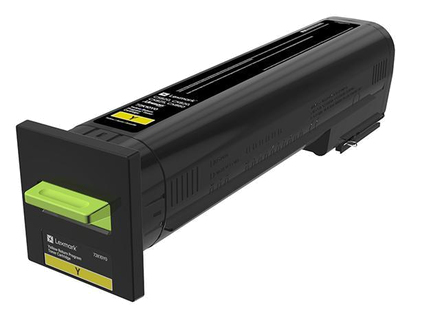Lexmark - žlutá - originál - kazeta s barvivem LCCP, LRP - pro Lexmark CS820, CX820, CX825, CX860 72K20Y0