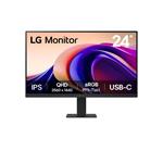 LG 24U631A-B 23.8"W IPS LED 2560x1440 5ms 5 000 000:1 250cd HDMI USB-C(15W) 100Hz čierny 24U631A-B.AEUQ