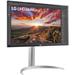 LG 27UP85NP-W 27"W IPS 3840x2160 5ms 5M:1 400cd 2xHDMI DP USB-C(90W) pivot repro biely 27UP85NP-W.BEU