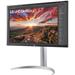 LG 27UP85NP-W 27"W IPS 3840x2160 5ms 5M:1 400cd 2xHDMI DP USB-C(90W) pivot repro biely 27UP85NP-W.BEU