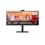 LG 34BA85QE-B 34"W IPS LED 3440x1440 5M:1 5ms 300cd DP 2xHDMI USB-C(90W) CAM 34BA85QE-B.AEU