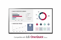 LG 55" signage 55VH7J-H Videowall Signage, FHD, 700nit, 24/7, webOS 4.1, 28% haze, 1.74mm (BtB), 1.3mm (T/L), 0.44mm (
