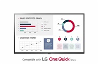 LG 55" signage 55VM5J-H - Videowall Signage, FHD, 500nit, 24/7, webOS 4.1, 28% haze, 1.74mm (BtB), 1.3mm (T/L), 0.44mm