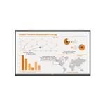 LG 75" signage CreateBoard Pro 75TR3PN-B UHD, 16/7, Android 13 75TR3PN-B.AEUQ