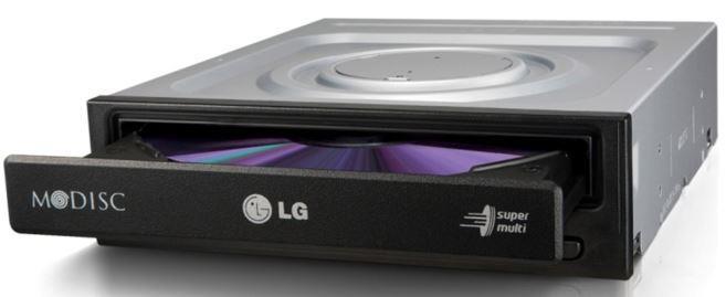 LG DVD+/-RW/ -RAM GH24NS95, 24x, SATA, čierna GH24NS95.AUAA100B
