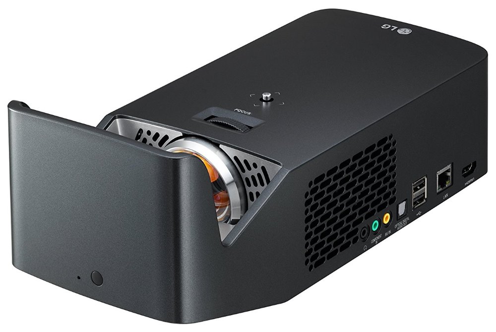 LG mobilní projektor PF1000U-EU / FullHD / 1000ANSI / LED / 2xHDMI/ SPDIF out / USB / TV tuner PF1000U.AEU