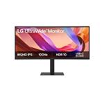 LG MT IPS LCD LED 34" 34U650A - IPS panel, 3440x1440, 2xHDMI, DP, USB-C, USB 3.2, LAN, nast. vyska, repro, 34U650A-B.AEU