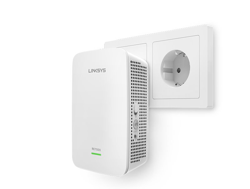 Linksys RE7000, AC1900+ MU-MIMO Range Extender WM RE7000-EU