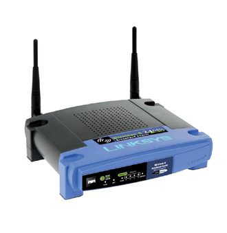 Linksys WRT54GL AP/Router+ 4-P Swi 80211g Linux WRT54GL-EU