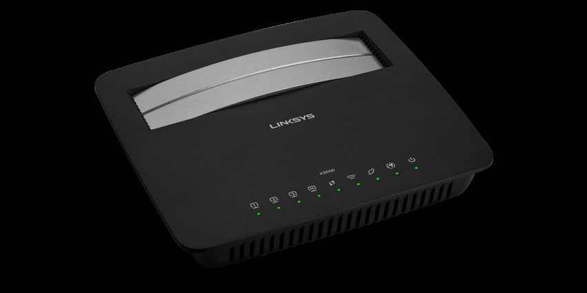 Linksys X3500 N750 Modem Router X3500-EE