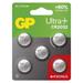 Lítiová gombíková batéria GP Ultra plus CR2032, 4+1 ks 4891199236815