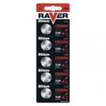 Lítiová gombíková batéria RAVER CR2032 8592920018705