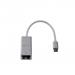 LMP adaptér USB-C to Gigabit Ethertnet - Silver Aluminium 15995