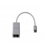 LMP adaptér USB-C to Gigabit Ethertnet - Silver Aluminium 15995