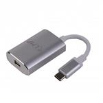 LMP adaptér USB-C to Mini-DisplayPort - Silver Aluminium 16134