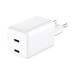 LMP USB-C GaN Dual Power Adapter 45W - White 28300