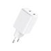 LMP USB-C GaN Dual Power Adapter 45W - White 28300