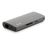 LMP USB-C Travel Dock 9 port - Space Gray Aluminiu 18641