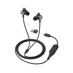 LOGI ZONE WIRED EARBUDS UC -/GRAPHITE 981-001013