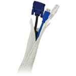 LOGILINK - Elastický organizér káblov, šedý KAB0007