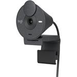 Logitech BRIO 300 - webcam, Full HD, USB-C, grafitová 960-001436