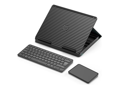 Logitech Casa Pop-Up Desk - Sada klávesnice a touchpadu - bezdrátový - Bluetooth LE - classic chic 920-011239