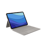 Logitech® Combo Touch for iPad Pro 11-inch (1st, 2nd, 3rd and 4rd generation) - SAND - UK - INTNL 920-010172