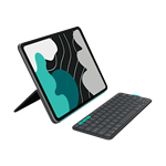 Logitech® FLIP FOLIO-GRAPHITE-US-BT- iPad Pro 11 palců (M4), iPad Air 11 palců (M2 a M3), iPad Air (5. genera 920-013403