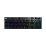 Logitech® G915 LIGHTSPEED Wireless RGB Mechanical Gaming Keyboard – GL Clicky - CARBON - US INT'L - 2.4GHZ/BT 920-009111