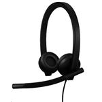 Logitech® H570e USB Headset Stereo (Teams version) headset - BLACK - USB-A 981-001430