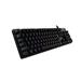 Logitech herní klávesnice G512 LIGHTSYNC RGB/ mechanická/ GX Red/ USB/ US layout/ Carbon 920-009370