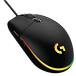 Logitech herní myš Gaming Mouse G203 LIGHTSYNC 2nd Gen, EMEA, USB, black POŠKOZEN OBAL 910-005796#obal